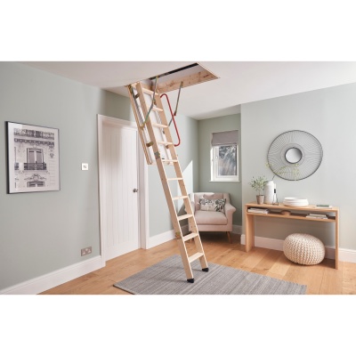 Youngman Eco S Line Folding Timber Loft Ladder